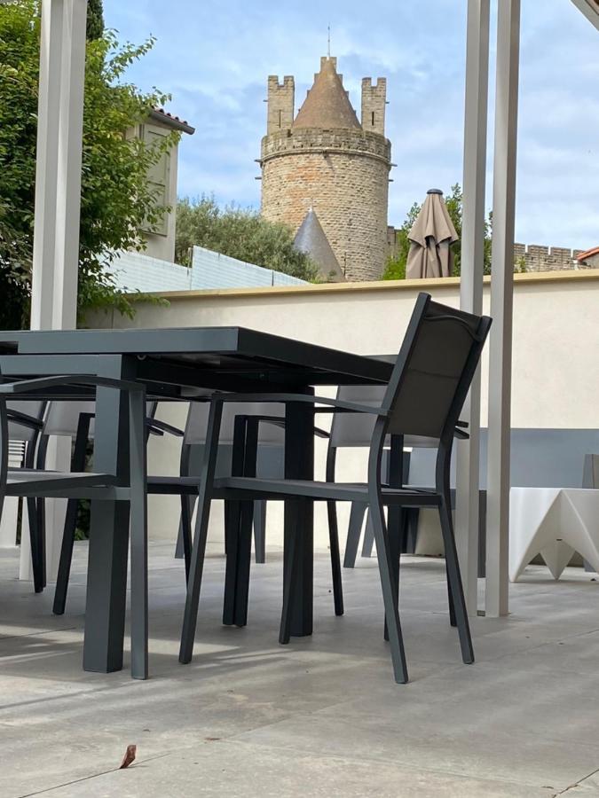 Vue Sur Cite - Spa Carcassonne Exterior foto